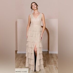Revelry Clove Tulle Dress